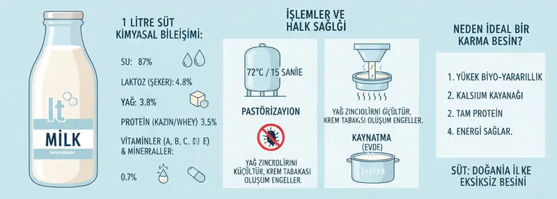 Beslenme sağlığı bakımından süt