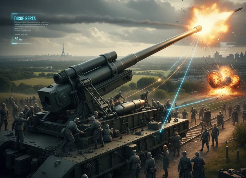 💣 Dünyanın en büyük topu : Şişman Berta