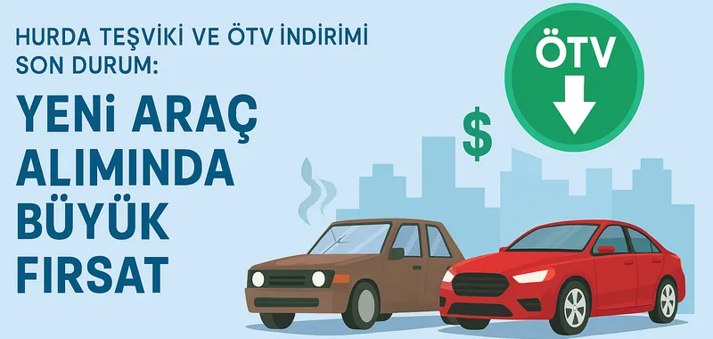 Hurda Teşviki ve ÖTV İndirimi Son Durum: Yeni Araç Alımında Büyük Fırsat