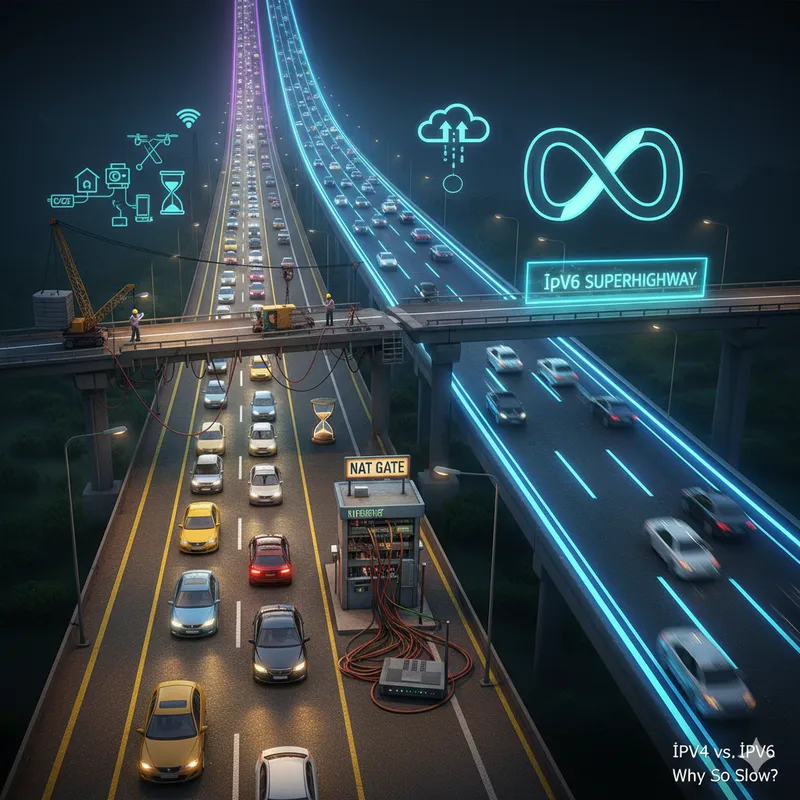 IPv6: İnternetin Geleceği Neden Bu Kadar Yavaş Geliyor?