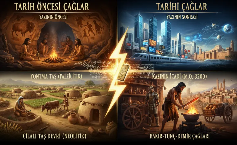 Tarih çağları (İlk insanlar ve taş devri)